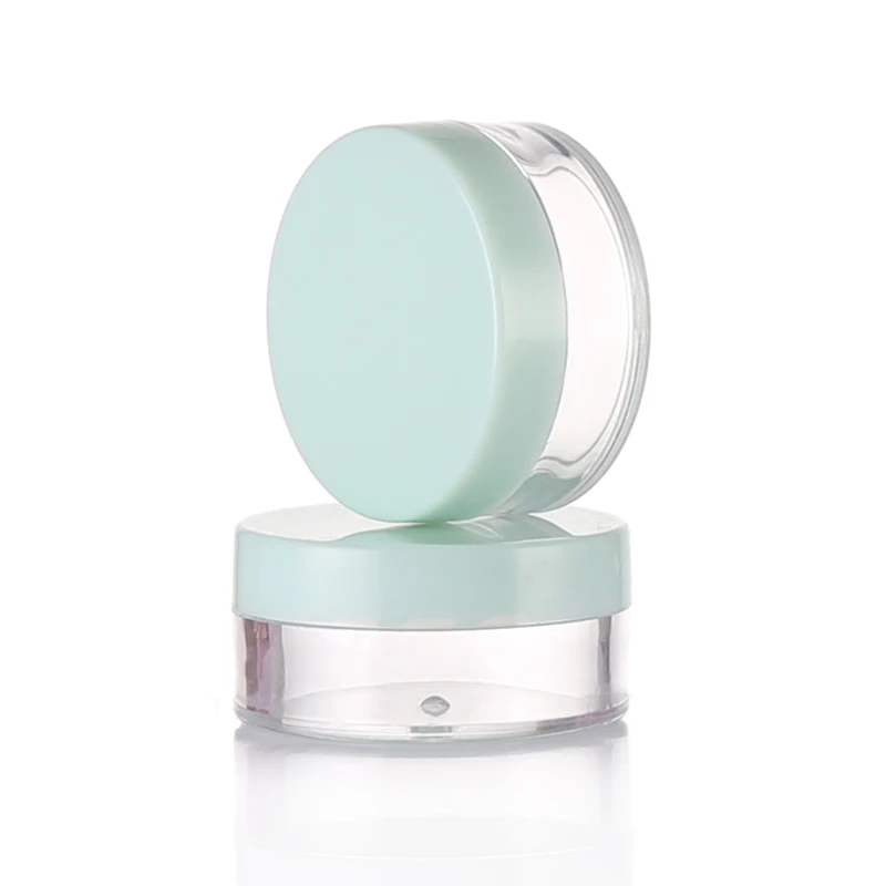 
5g 10g 15g 20g Plastic Cream Jar With Colorful Lid 