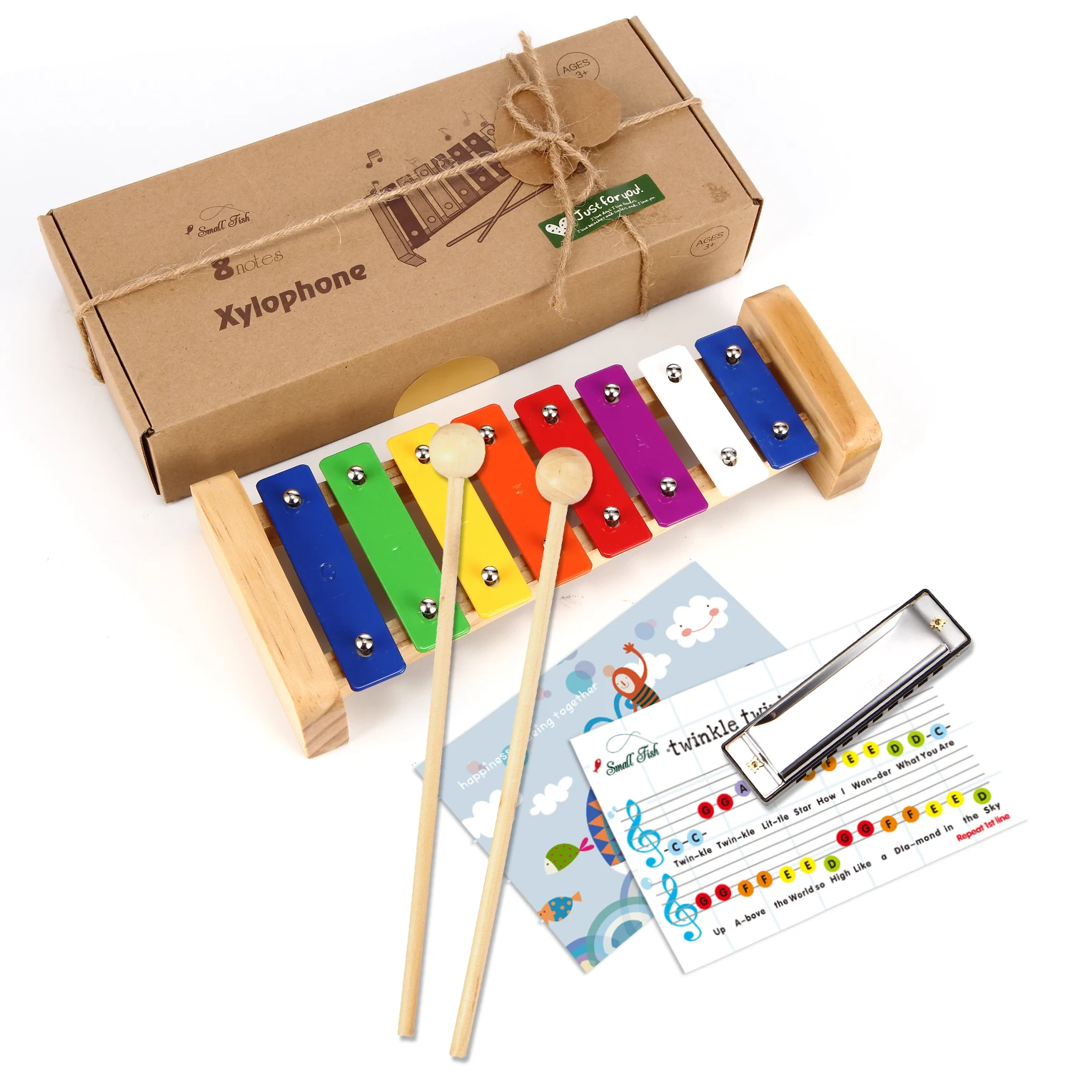 CPC Wholesale Music Tool Professional Baby Early Education Wooden Xylophone For Sale