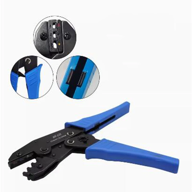 WS2560 HS-2460 heat shrink tubing pre insulated terminal pliers 9-inch ratchet labor-saving multifunctional crimping pliers