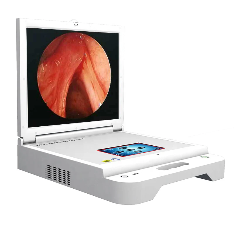 medical 4 in 1 machine portable endoscopy unit nasal endoscopy camera system