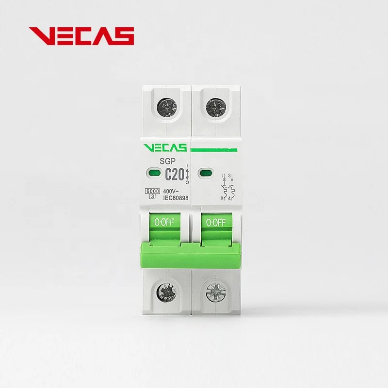  Миниатюрный автоматический выключатель VECAS SGP Series MCB 6 Ампер-63