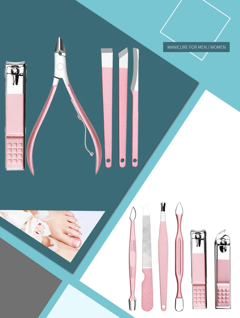 Manicure set 2020 popular manicure set for men and women