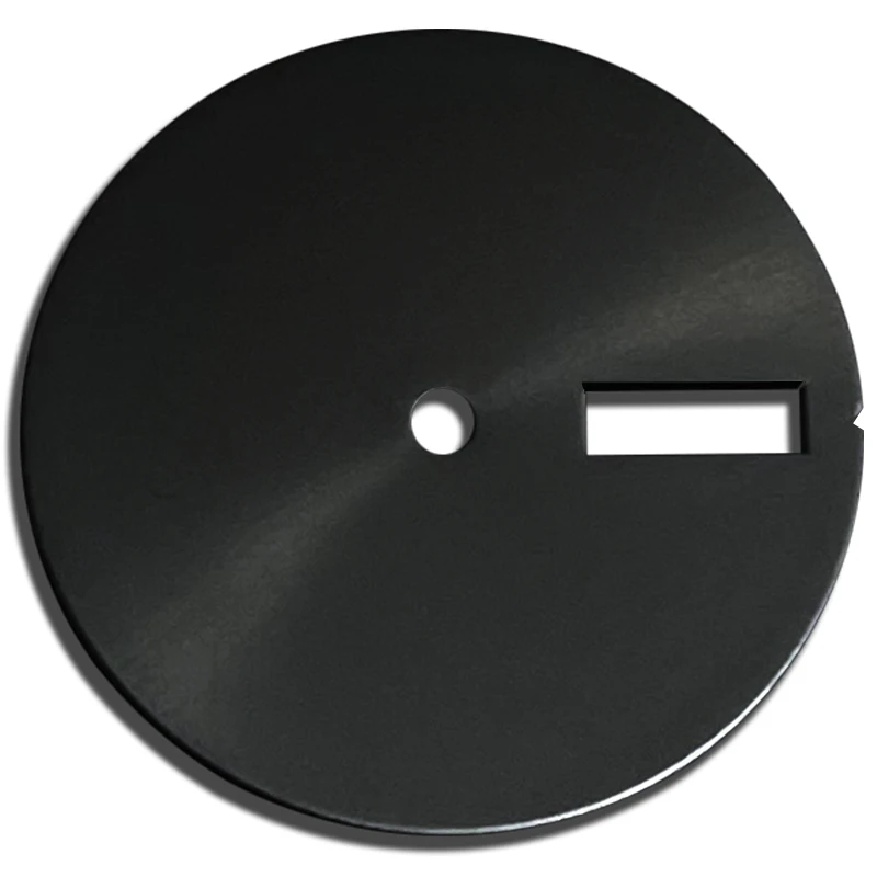 28.5mm Watch Dial Double calendar Window for SKX007 NH35/36, 4R, 6R Movement Watch Accessories