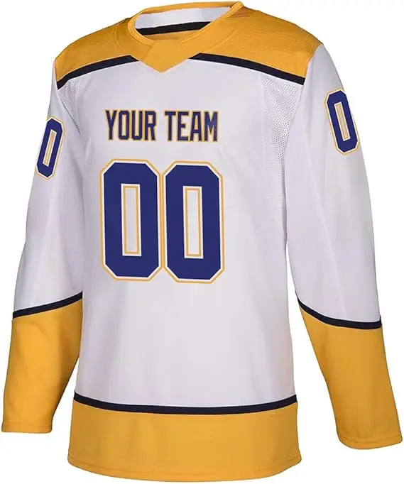 Free Design Heat Transfer Printing Team Wear Best Price Men Ice Hockey Jersey Custom Hockey Team Jerseys