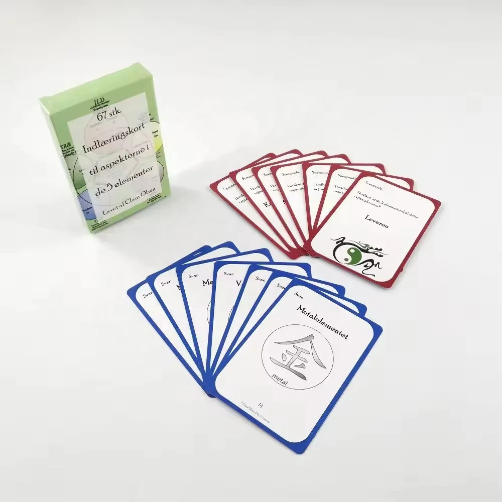 Free Sample Custom Printing Design LOGO High Quality Gold Stamping Tarot Card Deck And Oracles With Guidebook And Magnetic Box