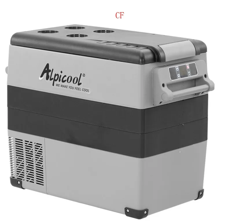 Alpicool CF45 Compressor Fridge DC 12v 24v Car Freezer dual-zone Portable Refrigerator Electric Freezer Cooler car refrigerator