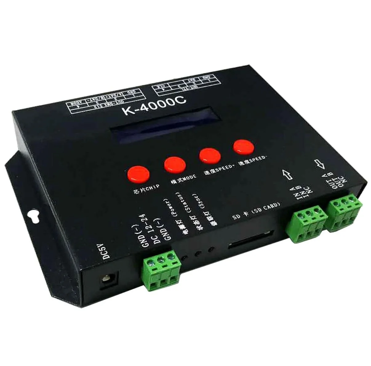SP104E Mini remote controller SP105E K-8000C ucs2903 GS8206 RGB Pixel LED controller