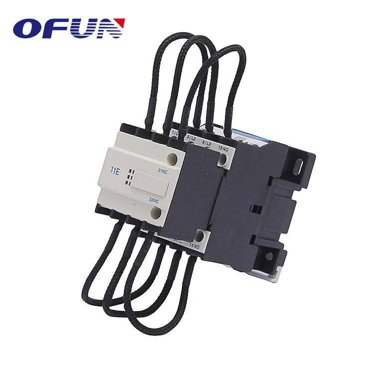 
OFUN China Factory 220V 380V CJ19 Capacitor Changeover AC Contactor 
