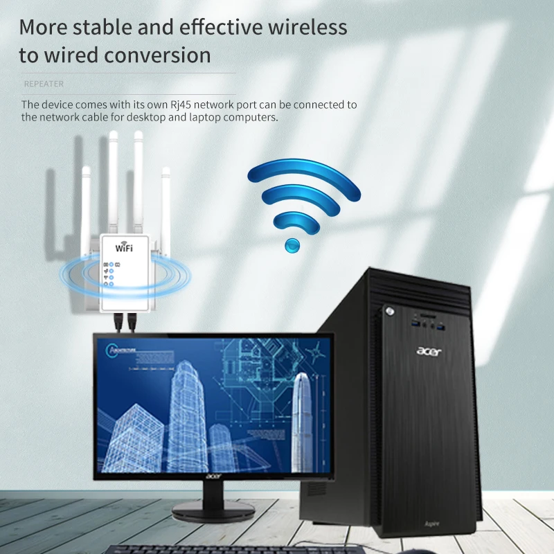 Wifi Range Extender 5G Internet Booster 1200M 5W Amplifier Board Wifi Mi Wifi Range Extender Ac 1200