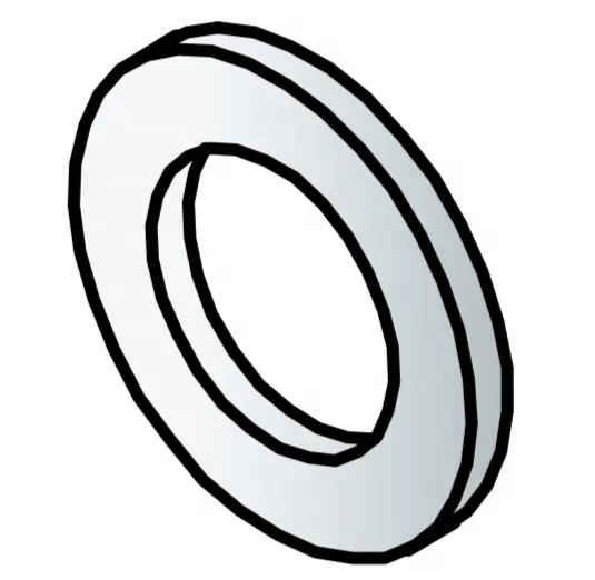 Заводская цена HDG/оцинкованная плоская шайба M6/M8/M10/M12