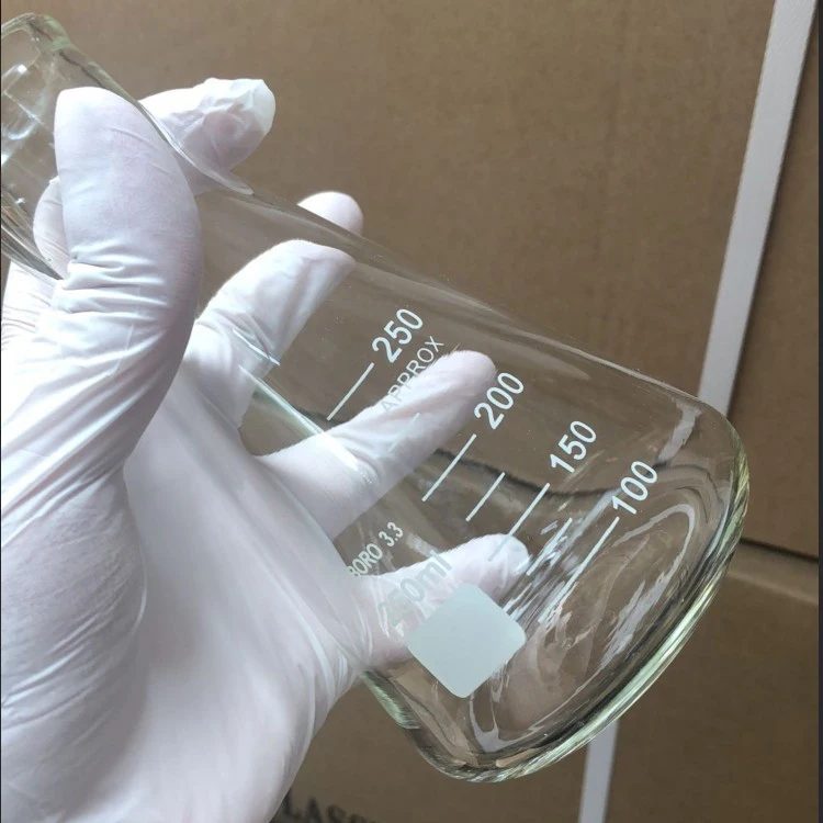 Glass Triangular Flask Conical Flask Laboratory 250ml