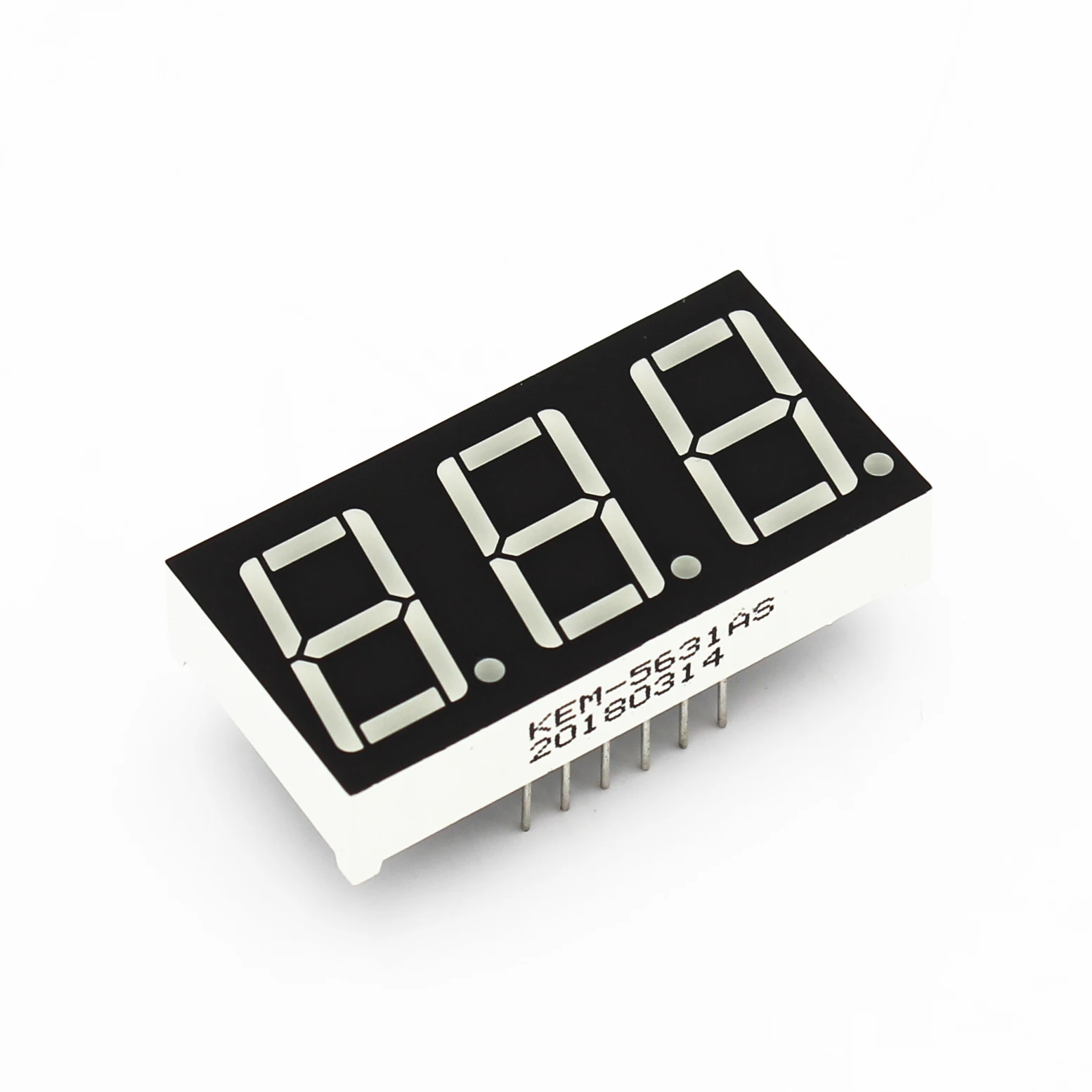 Производитель elt-511surwa/s530-a3 everlight цифровой светодиодный 3-значный 7-сегментный дисплей