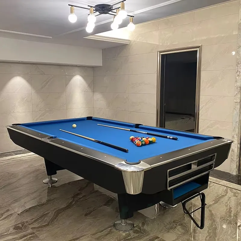 8ft 9ft Pool Table factory outlet Home Or Office Sports Equipment 9 ball room club home Marble billiard table