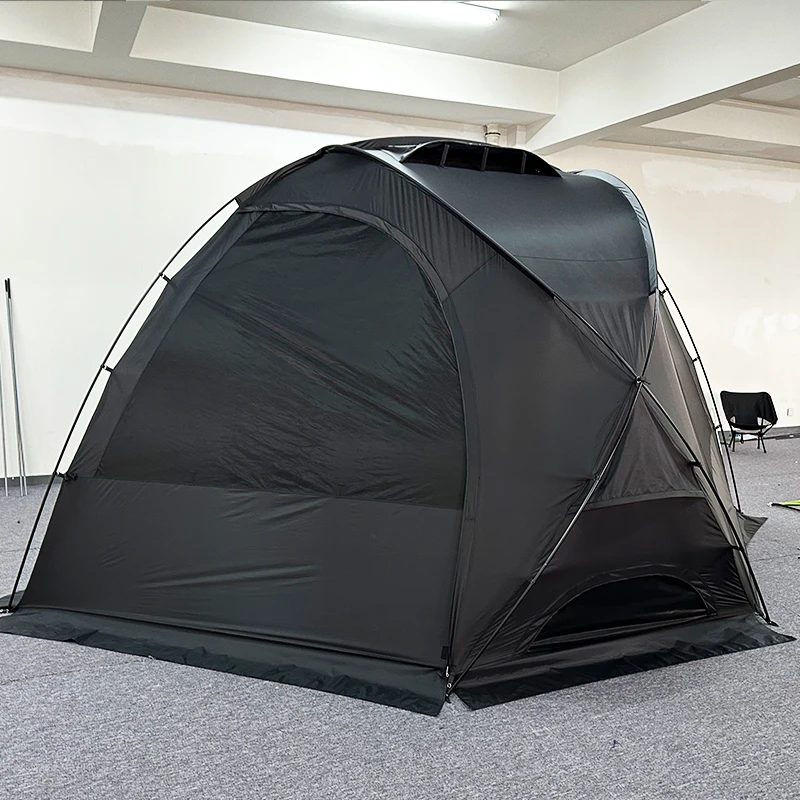 Outdoor camping spherical tent Storm shelter tent large space hemispherical dome tent