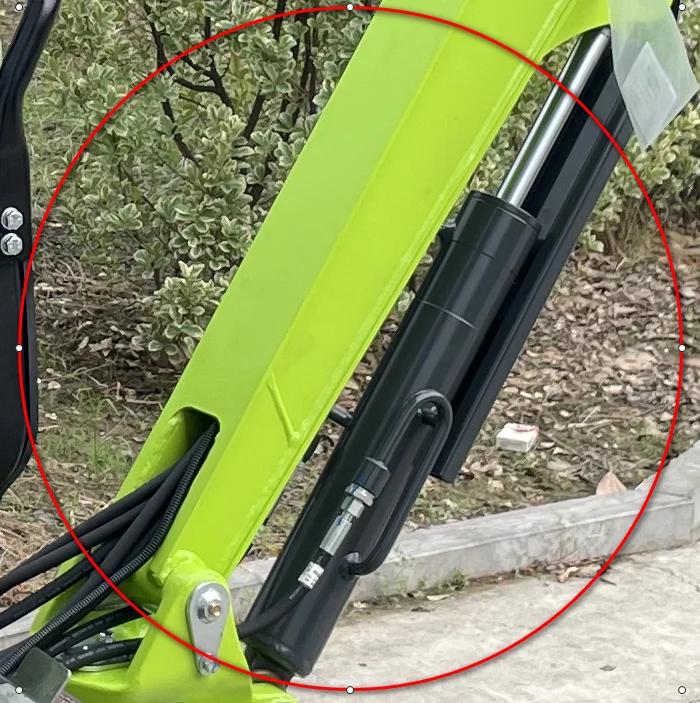 Wallemac 1T diesel engine extremely compact Mini Excavator China factory cheap saftyground construction digger for sale