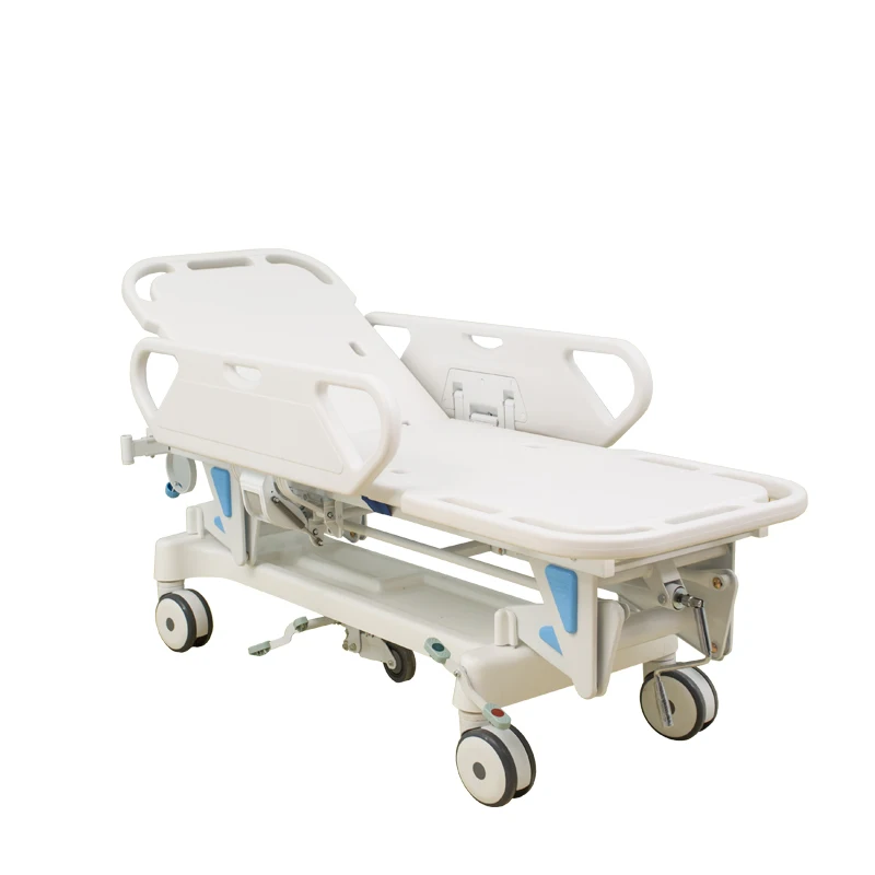 Hospital Ambulance Stretcher Trolley Hospital Patient Emergency Transfer Stretcher Bed