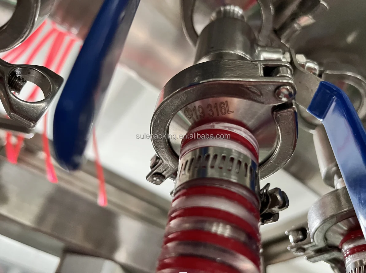 Hot sale new glass bottle juice drinks skincare category potions filling machine CE certificatie