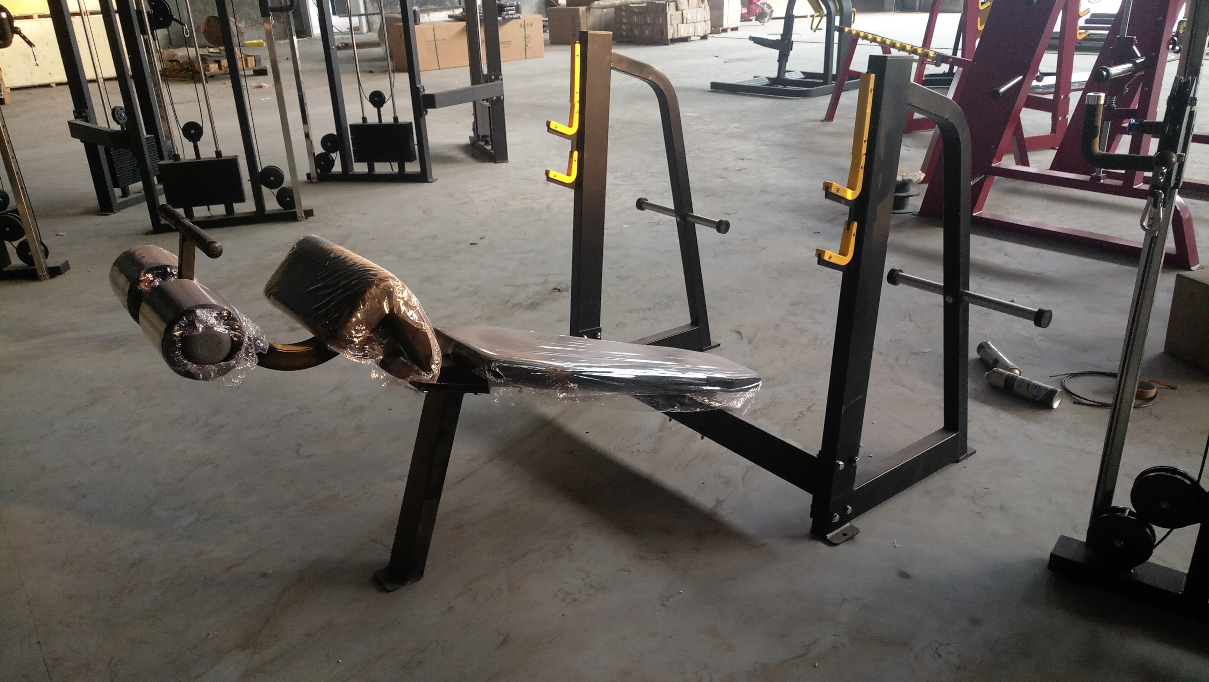 Wholesale Commercial Double Functional Gym Fitness Equipment Decline Bench