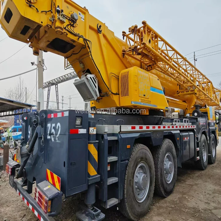 2018 year used 80 ton XCT80L6 heavy-duty machinery and equipment truck crane for building or bridge construction