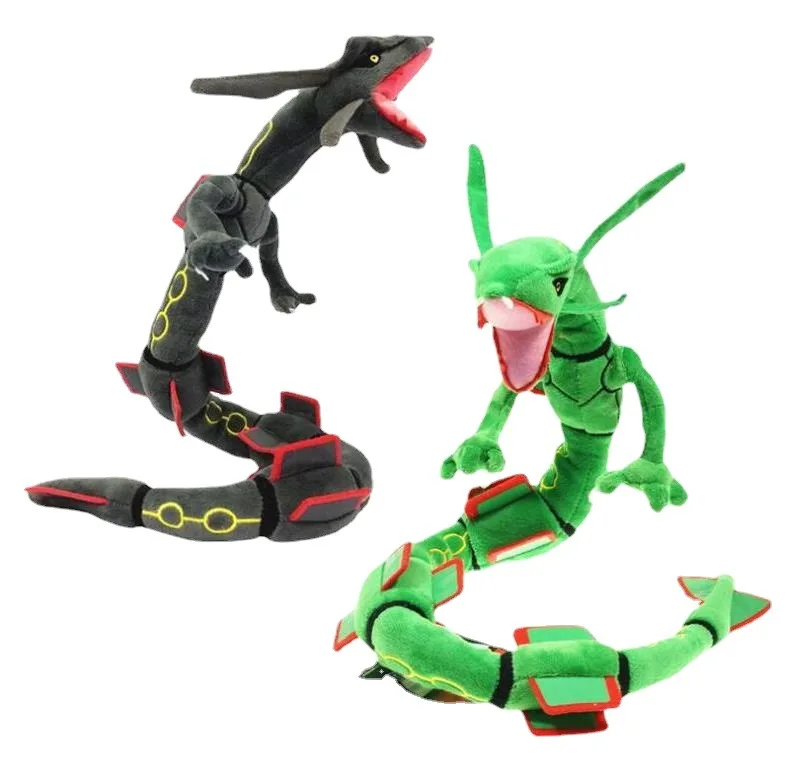 2024 новая плюшевая игрушка pokemoned со скелетом Rayquaza plushies оптом Пикачу