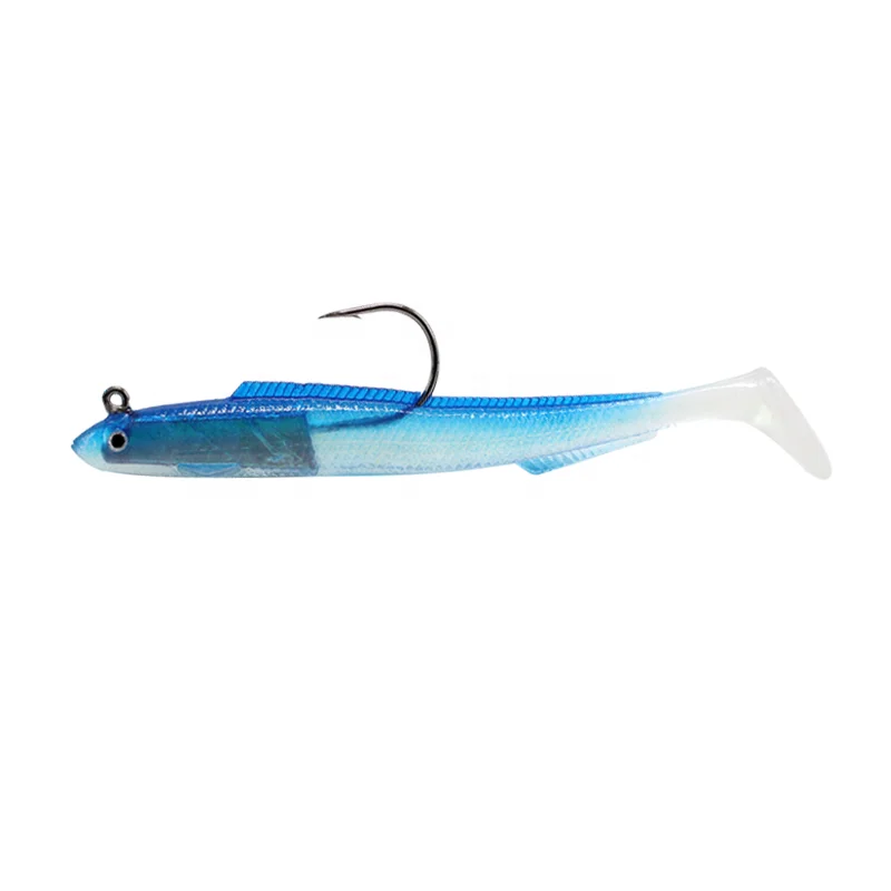 Top Quality Afishlure Fishing Soft Lure Soft Sea Eel False Bait Paddle Tail Sand Eel Artificial Lure