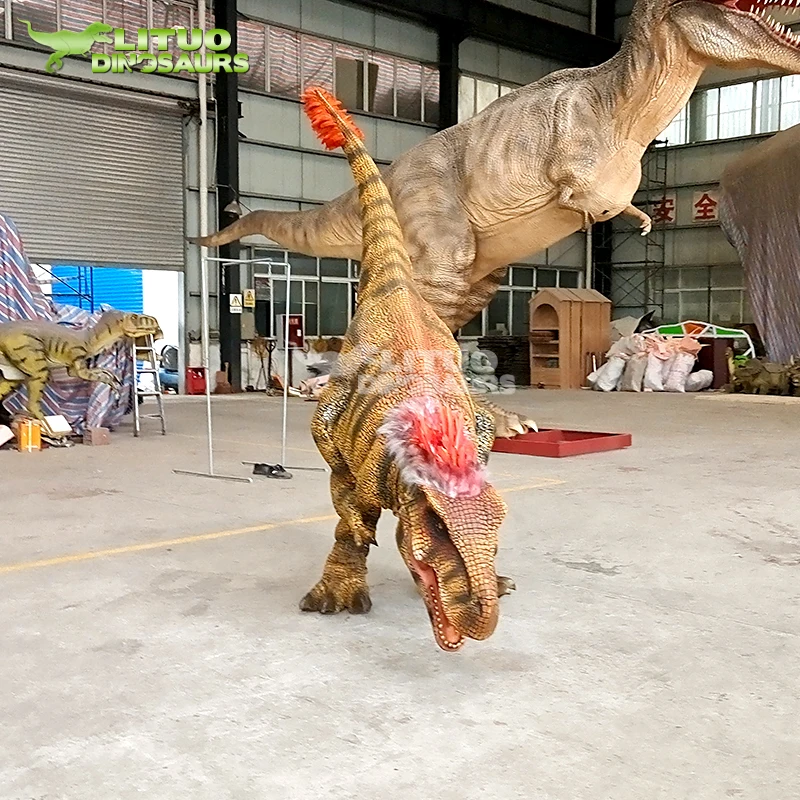 Realistic Real Robotic Dinosaur Suit Dino T-rex Costume Sale