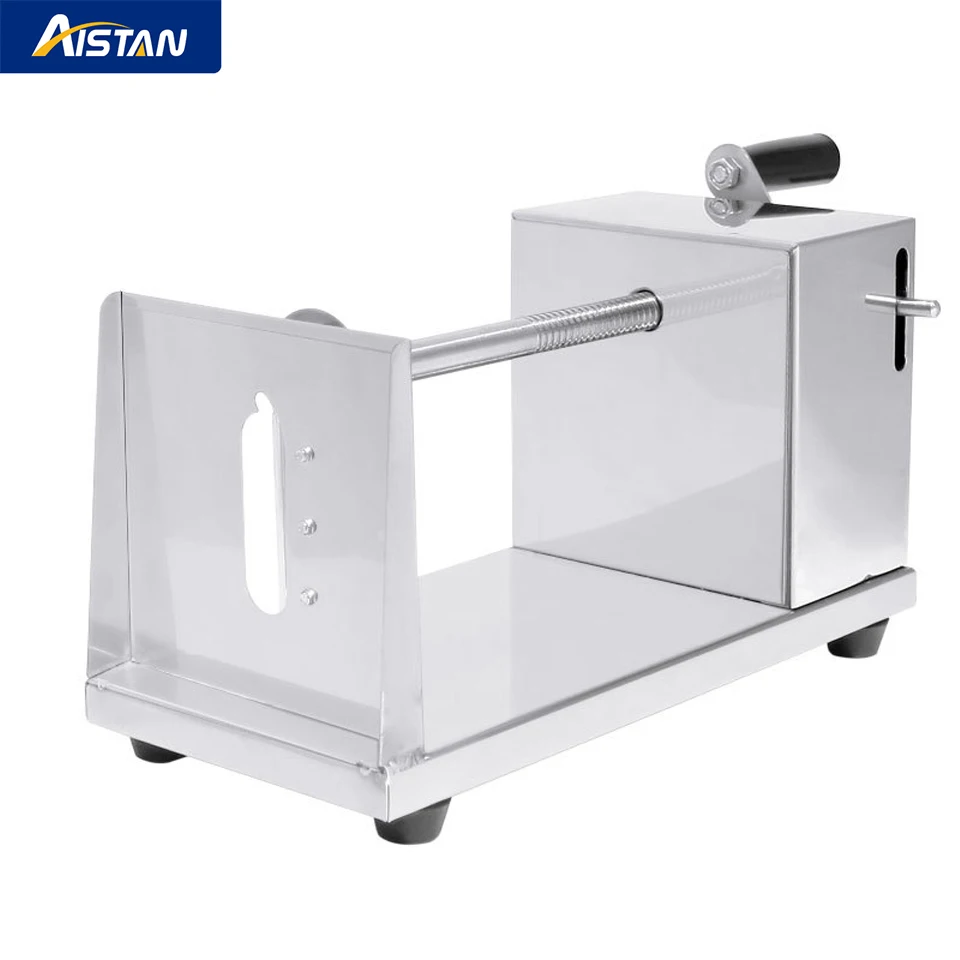 YF-PT100 Tornado Potato Spiral Cutter, Manual Stainless Steel Potatoes Twister Slicer