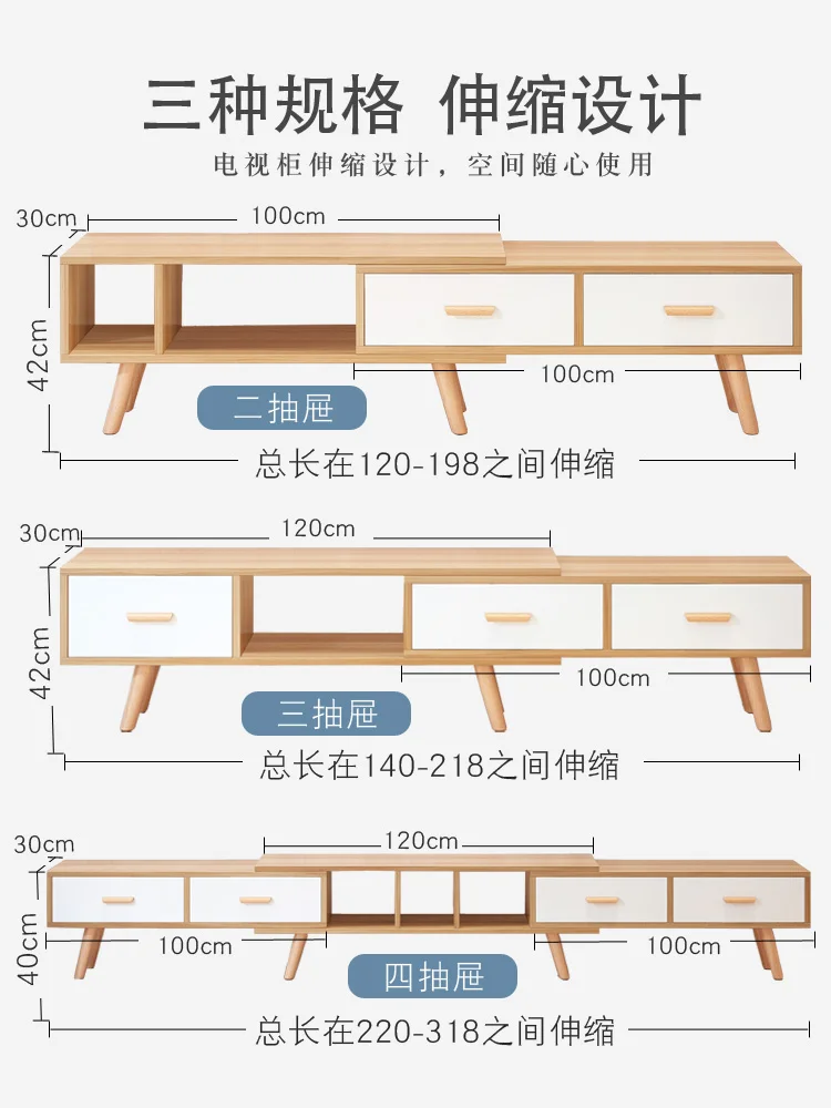 Newest L Shape TV Stands Wood High Quality Wooden TV Furniture TV Stand Cabinet