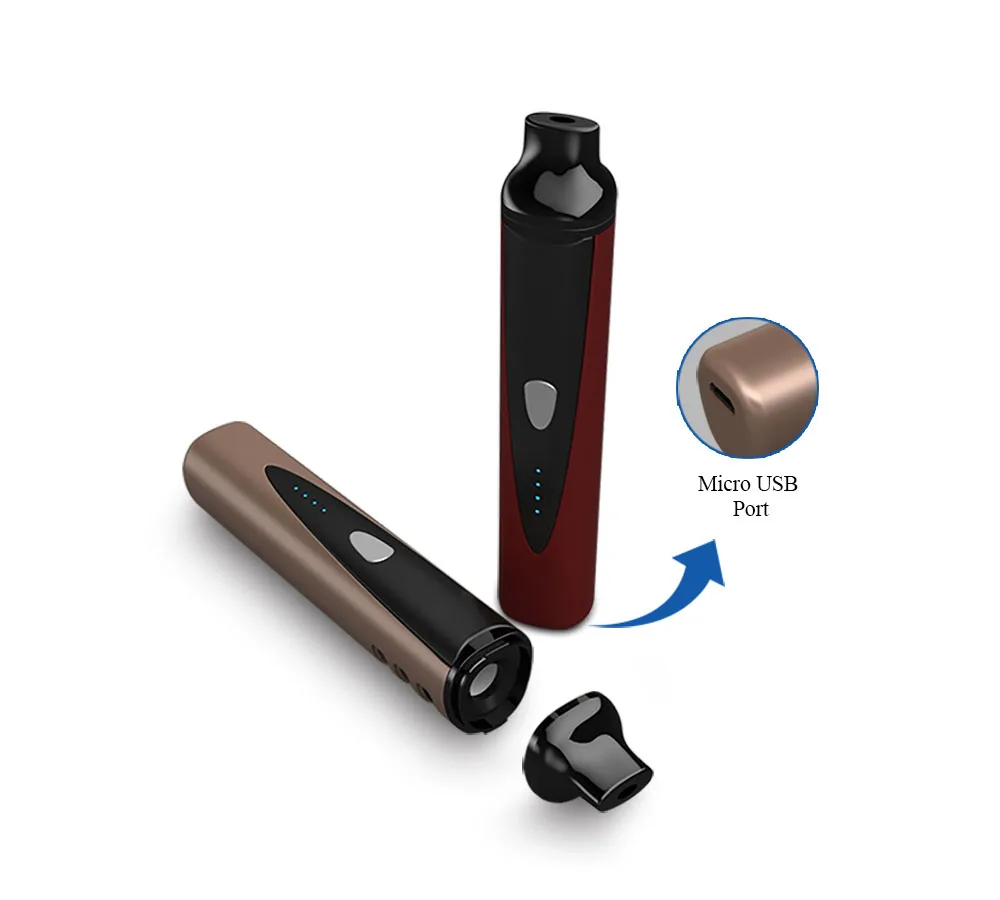 
New Vaporizer Dry Herb Portable Ceramic Vaporizer Dry Herb Vape Pen 