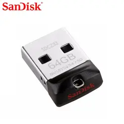 100% Оригинальные флеш-накопители Sandisk Usb 2,0 Cz33, 128 ГБ, 64 ГБ, 32 ГБ, 16 ГБ, 8 Гб