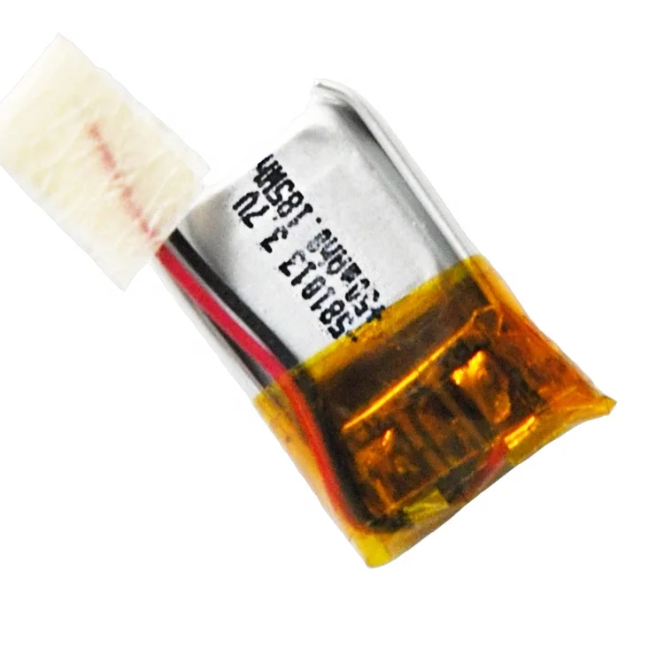 High Quality  TW581013 50mAh 3.7V Origin Factory Wholesale Polymer Rechargeable Lithium Ion Battery