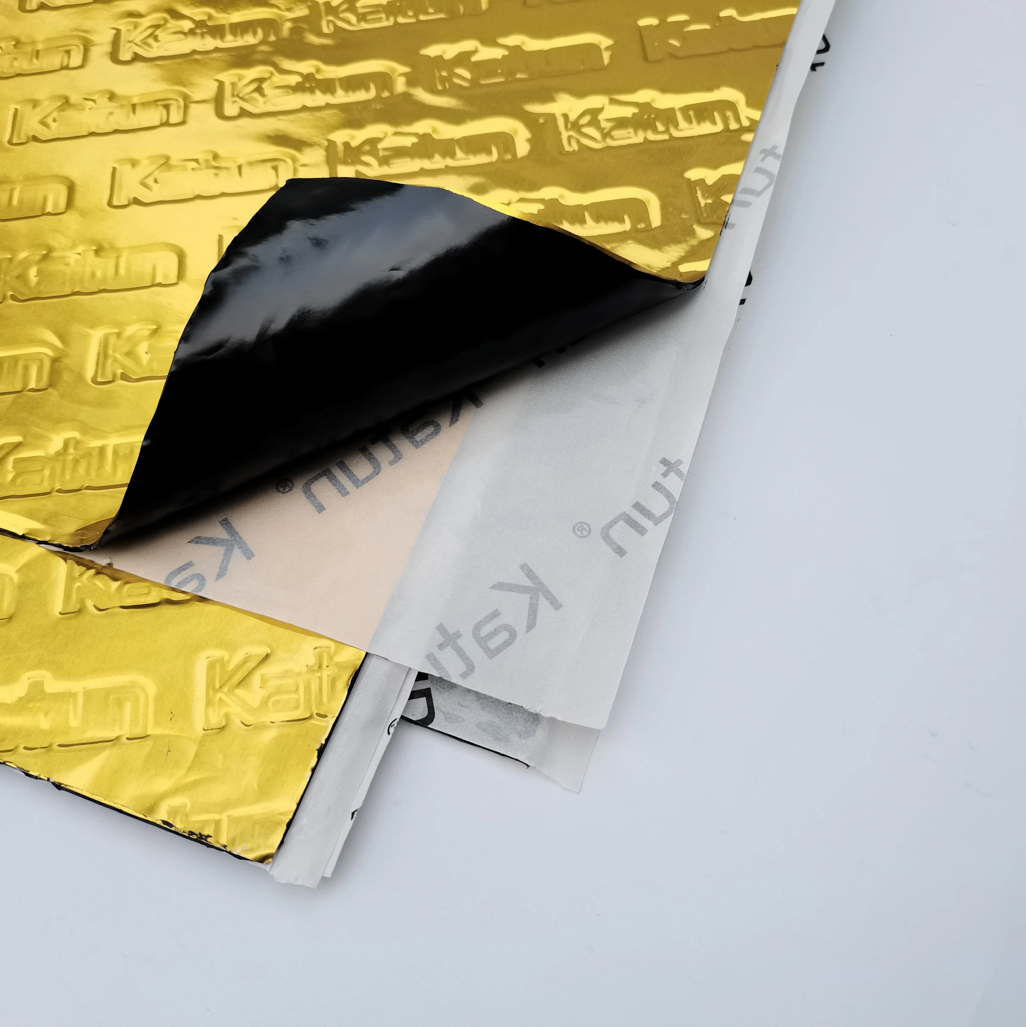 2.2mm*460mm*800mm Car Sound Hot Deadener Mat Noise Proof Bonnet Insulation Deadening Engine Firewall Heat Foam Cotton Sticker