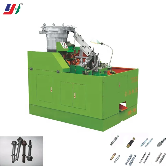 Cold forging machine for opening and closing die for manufacturing complex screw widely used