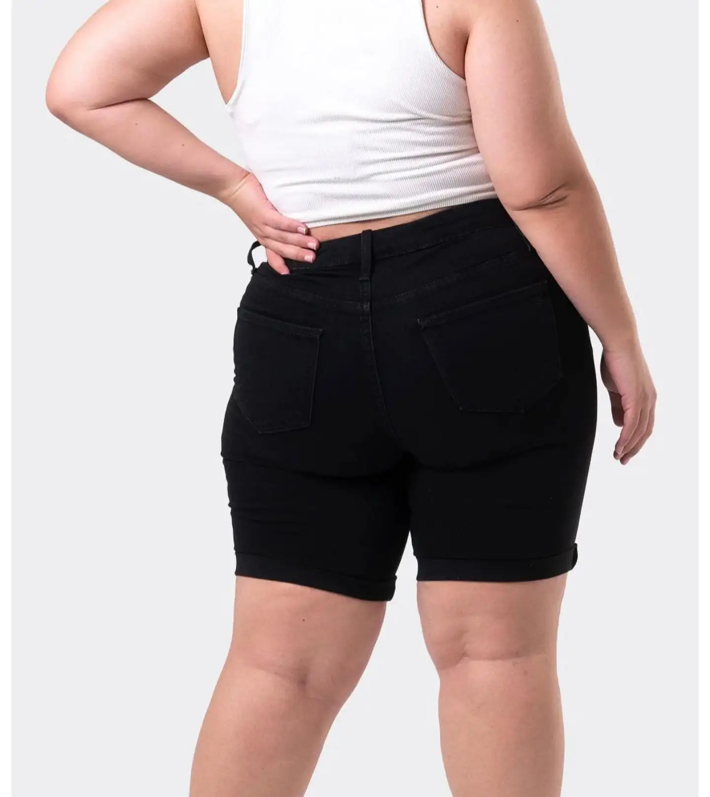 hot sales High waist Stretchy women Jeans Shorts women jogger Jeans Denim skinny shorts Pants