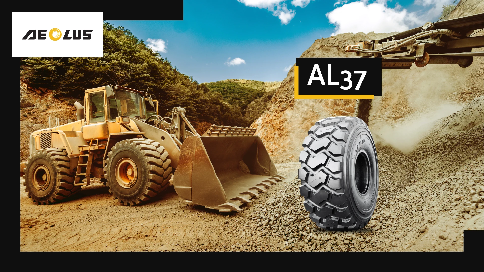 Aeolus 26.5R25 17.5R25   AL37 TL Radial OTR tires  high quality with competitive prices
