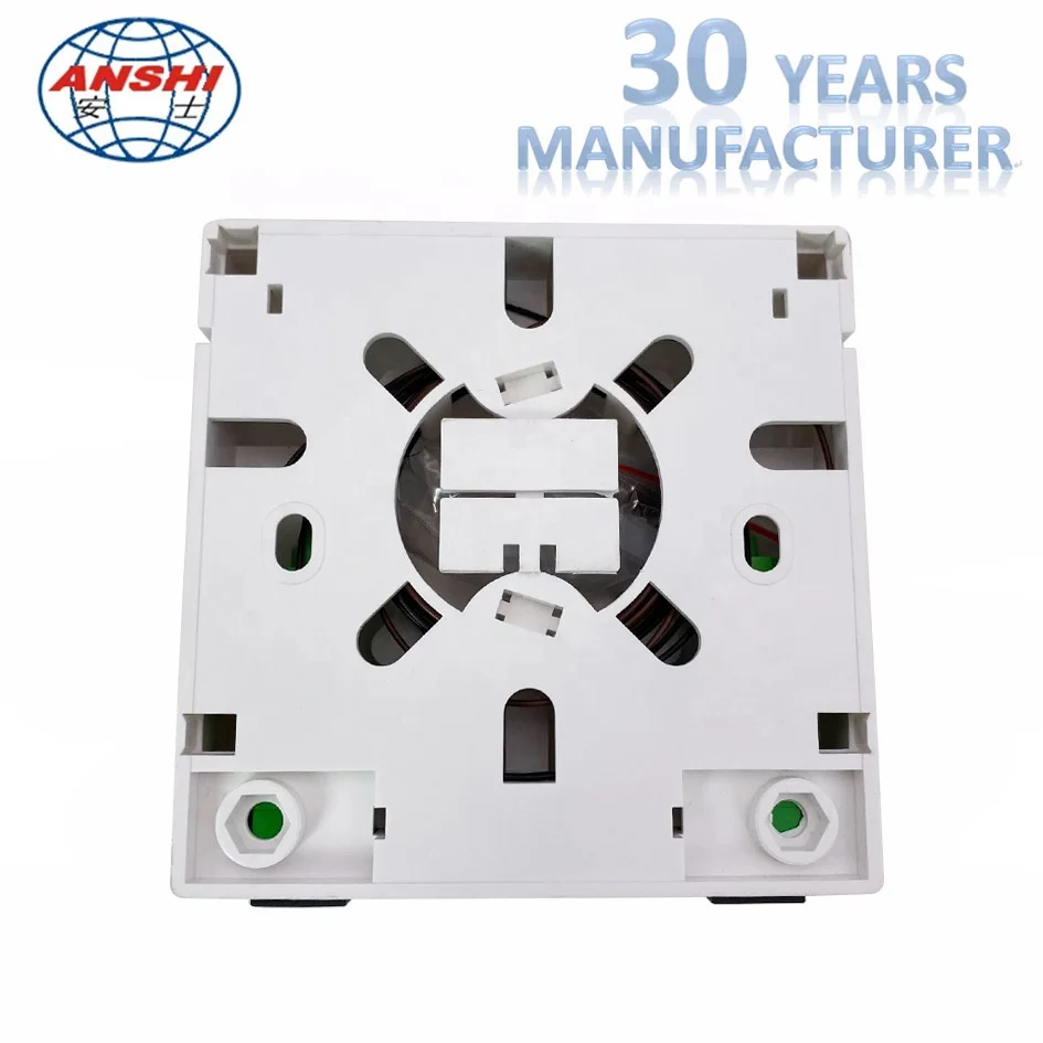 ANSHI 2 Ports SC/APC Adapter Fiber OpticFace Plate