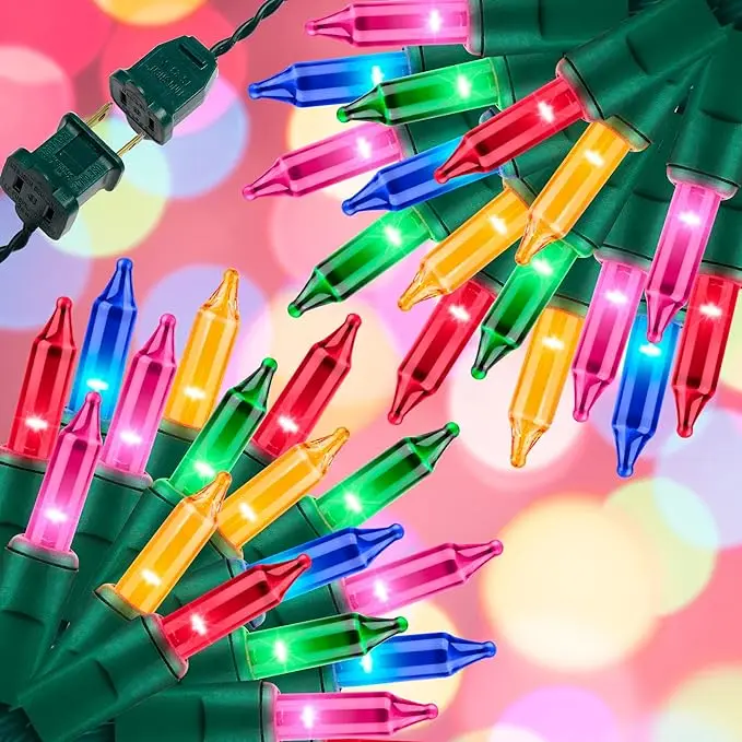 UL Multi  T5 LED Faceted Christmas Mini Light Christmas tree lights