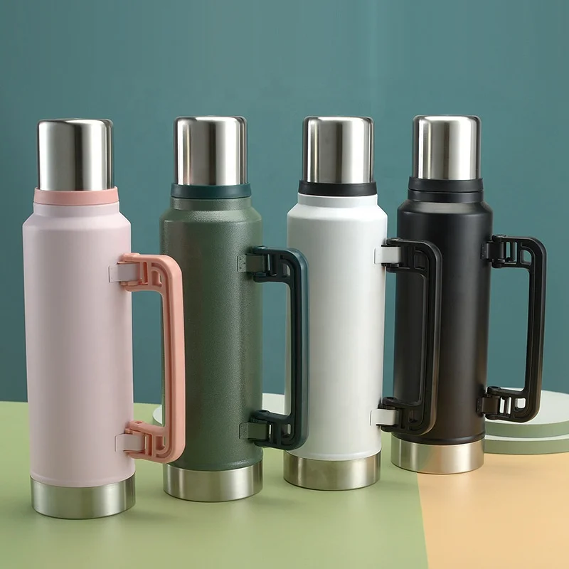 Wholesale 1.0L/1.4L/1.9L Stanley  copo termico outdoor travel water pot kettle south america insulation thermal flask bottle