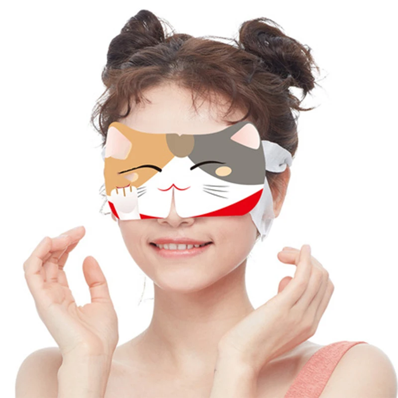 CSI CE MSDS China good manufacture produce cotton self heating disposable sleep steam warm eye mask