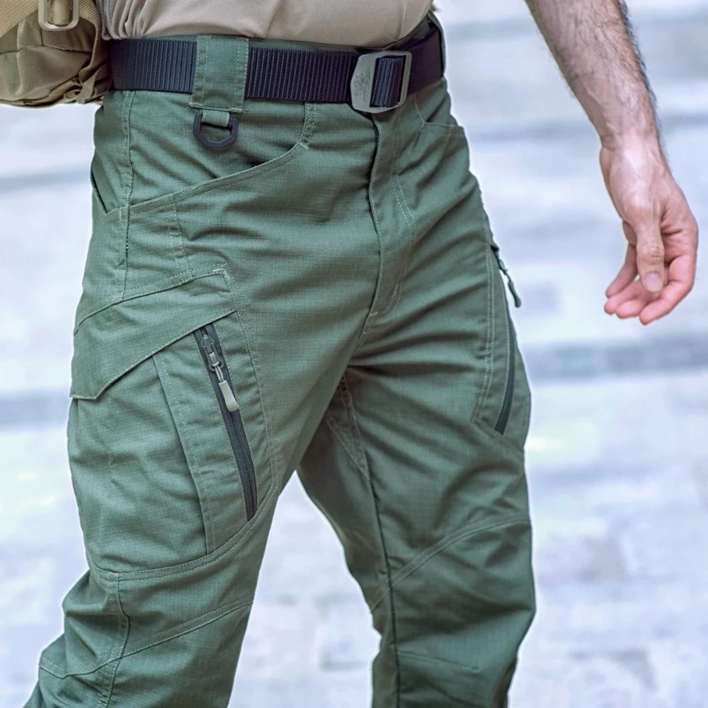Custom Plus Size Men Tactical Combat Swat Trousers Spring Summer Sweat Waterproof Trekking Camo Cargo Pants
