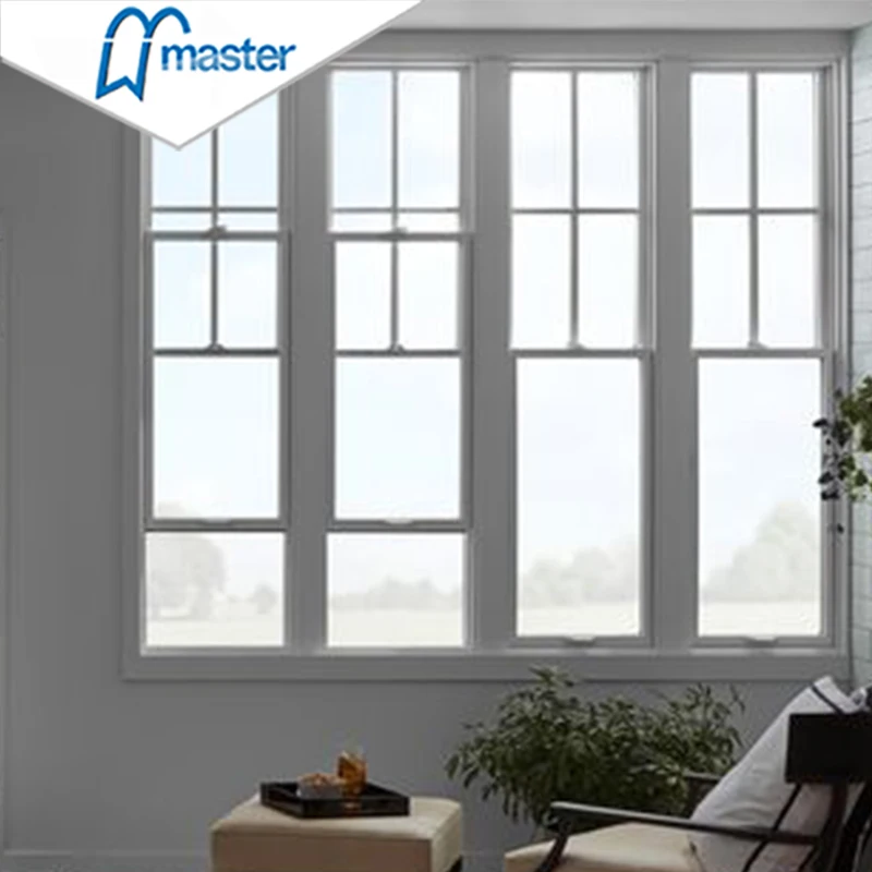 New Style Modern Standards High Quality Customized Aluminium Alloy Single Double Hung Glass Window With Low Price
