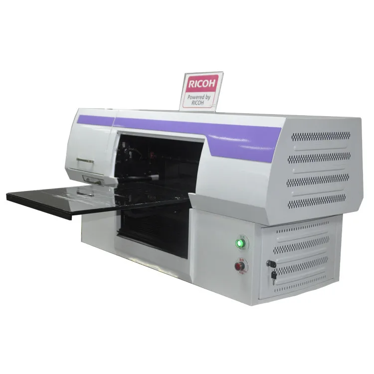 A4 размер с высоким разрешением KGT-4550 Ricoh Gen4 печатающая головка акрилового стекла пластик ПВХ печатная машина Планшетный УФ-принтер
