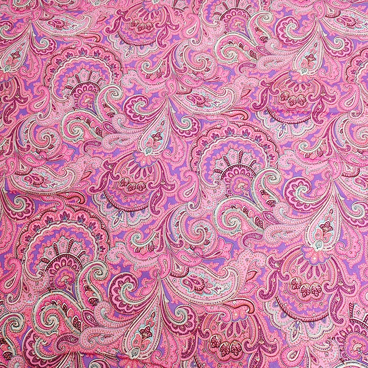 Digital Printed Italian Pure Cotton Fabric Width 145CM
