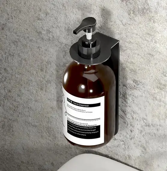 OEM ODM Customized 500ml hotel wall mounted triple liquid hand soap shampoo conditioner dispenser set bathroom accessories