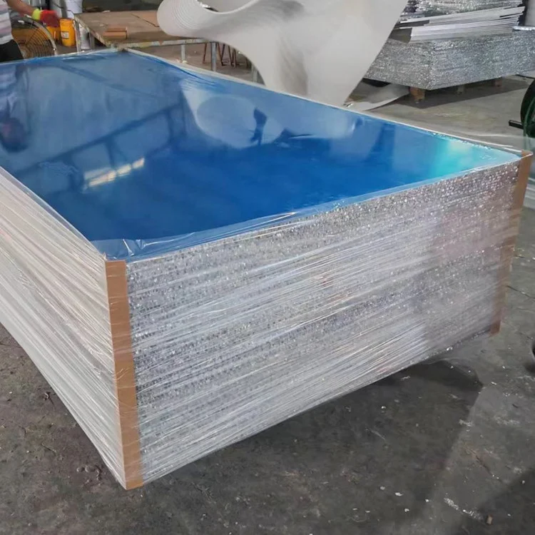 Honeycomb fabric aluminum sandwich panel