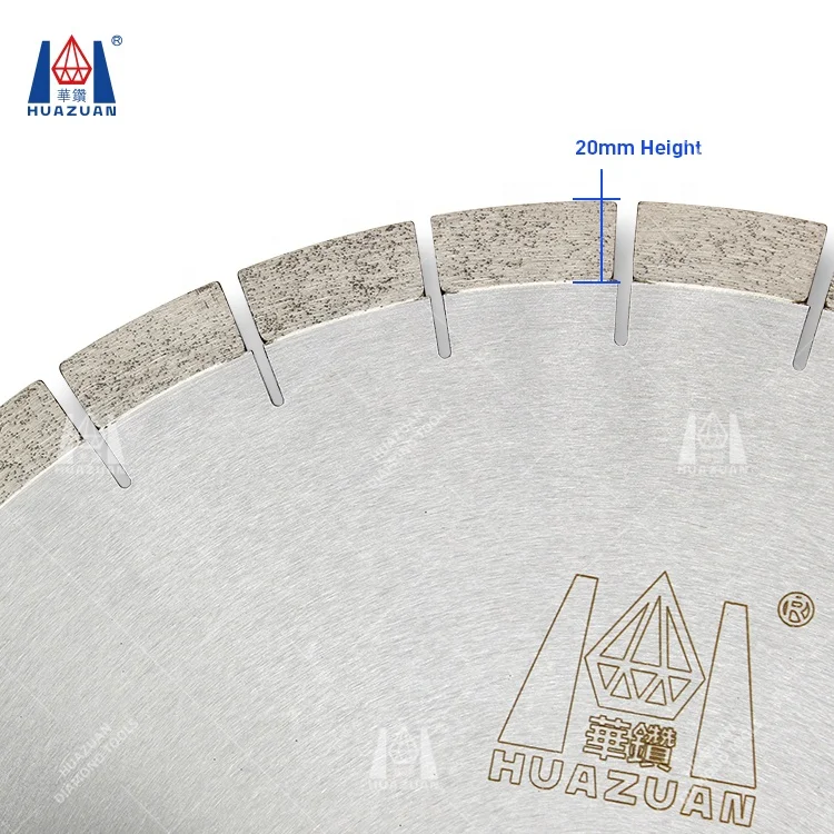Huazuan Silent Type Diamond Saw Blade for Quartz Artificial Stone