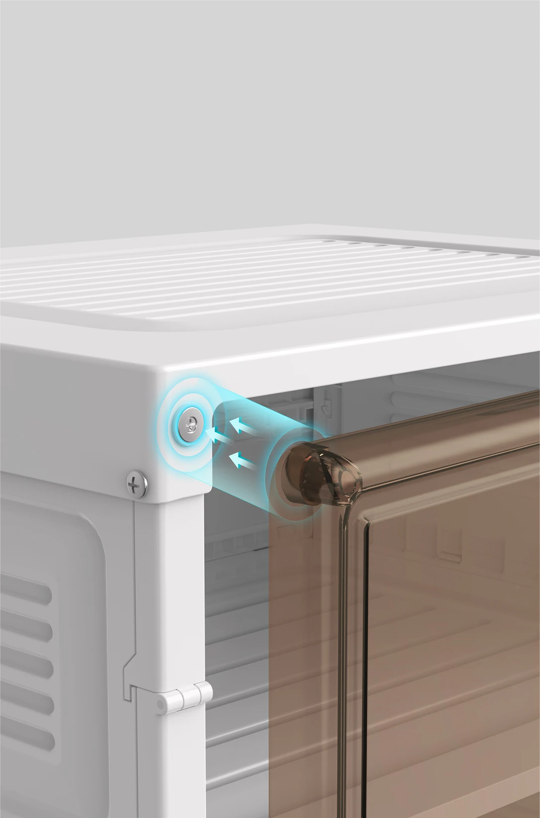 mayibox best selling automatic living room shoe box storage furniture switch smart shoe box