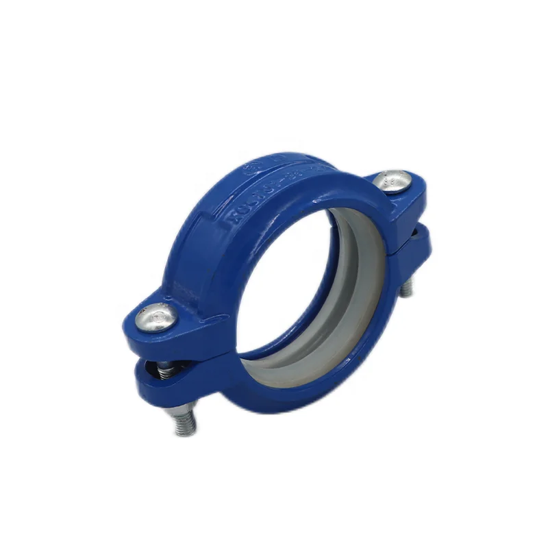 JIANZHI ductile iron competitive grooved Rigid Coupling Equal Tee ss304 coupling  fitting socket for water system
