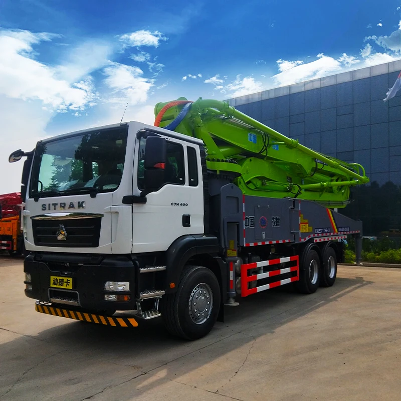 Factory Price 50m NONGJIAN Truck Concrete Pump concrete mixer truck