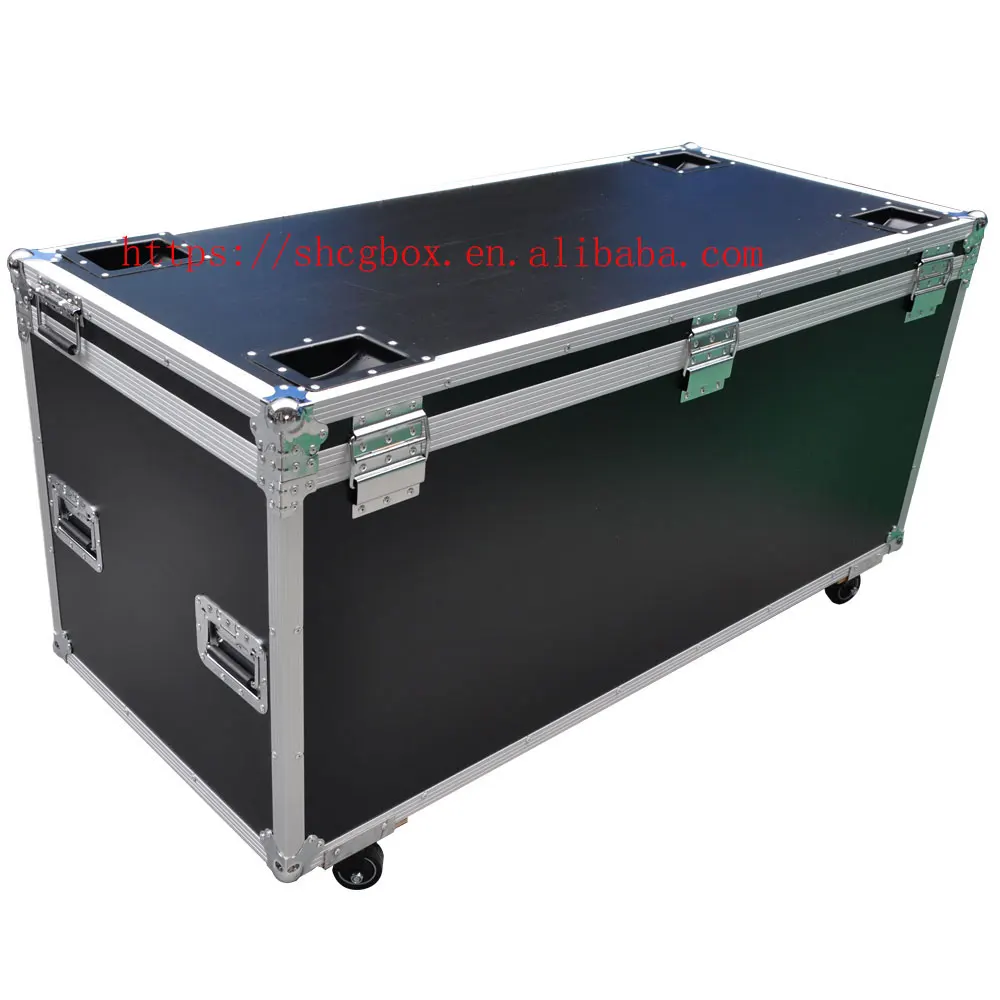 Professional Wholesale Universal 55 inch TV Flight Hard Case Dual LED LCD Plasma Case